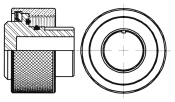 HPWM Underwater Kemlon Connector Pressure Plug